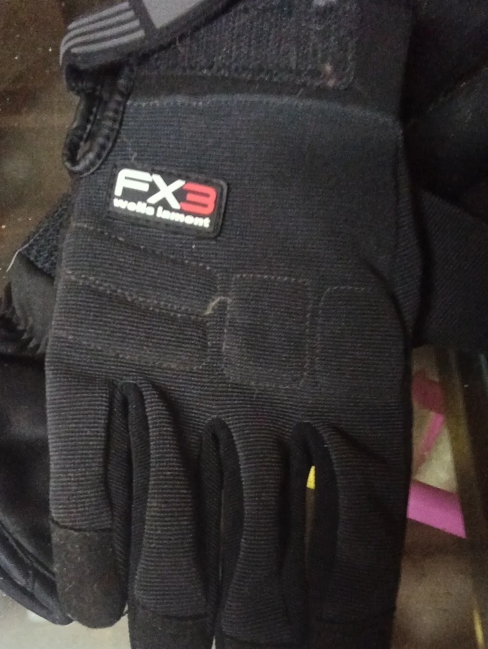Black Tactical Work Gloves - Touchscreen Compatible